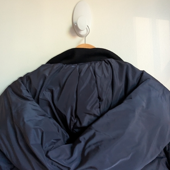 MACKAGE Black Warm Winter Contemporary Down Puffer Long Coat Size Small - Picture 7 of 13